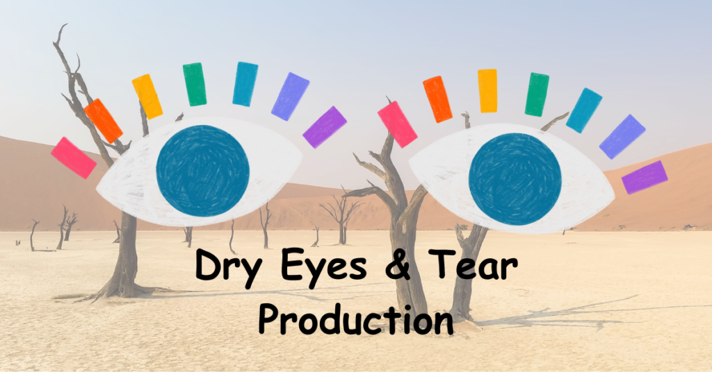 Featured article image for dry eyes and tear production